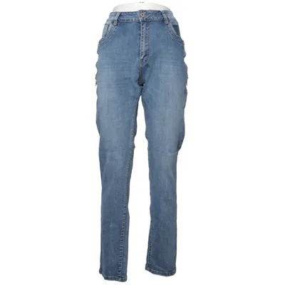 Jeans (Blue) from Karostar Cotton, Elastane, Polyester
