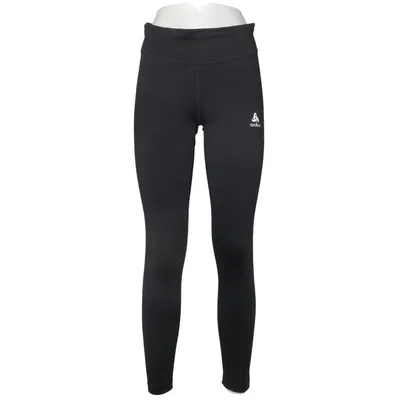 Sports tights (Black) from Odlo Elastane, Recycled polyester
