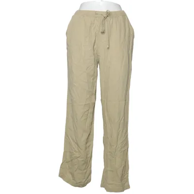 Pants (Green) from Pull & Bear Linen, Viscose