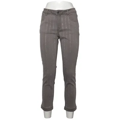 Jeans (Gray) from Brian by Brian Rennie Cotton, Elastane, Polyester