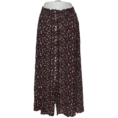 Långkjol (Svart, Flerfärgad) från Urban Outfitters Viskos