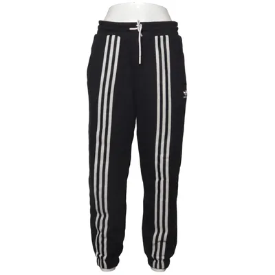 Sweatpants (Black, White) from Adidas Originals Cotton