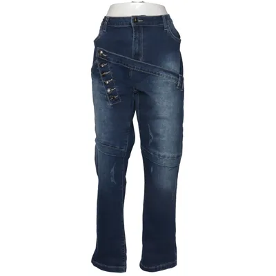 Jeans (Blue) from Flamingo Cotton, Elastane, Polyester, Viscose