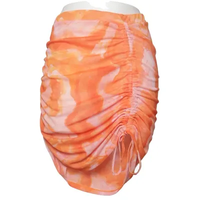 Jupe de plage (Orange, Rose, Multicolore) de NA-KD Élasthane, Polyester
