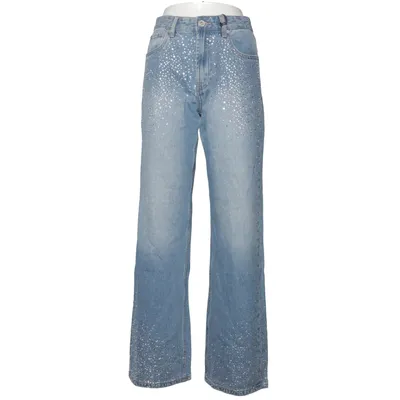 Jeans (Blue) from Bershka Cotton