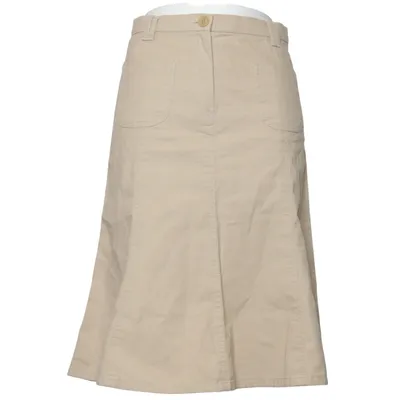 Nederdel (Beige) fra Hirsch Bomuld, Elastan