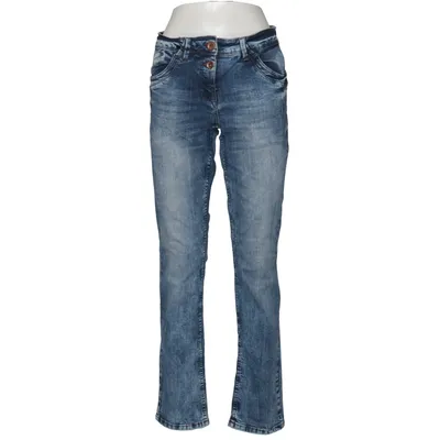 Jeans (Blå) från Cecil Bomull, Elastan, Polyester