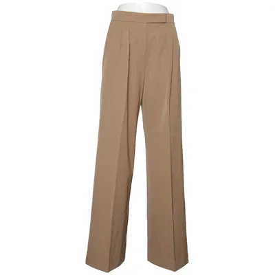 Pantalon de costume (Beige) de MaxMara Laine