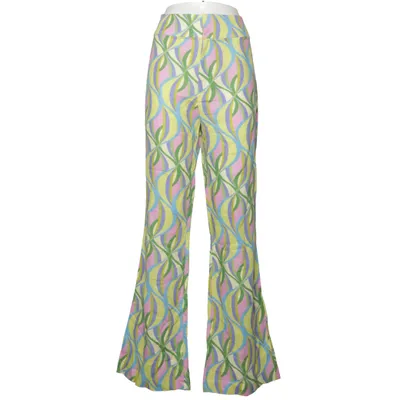Hose (Blau, Grün, Pink, Mehrfarbig) von Zara Baumwolle, Leinen