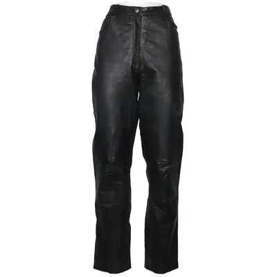 Leather pants (Black) from Helline