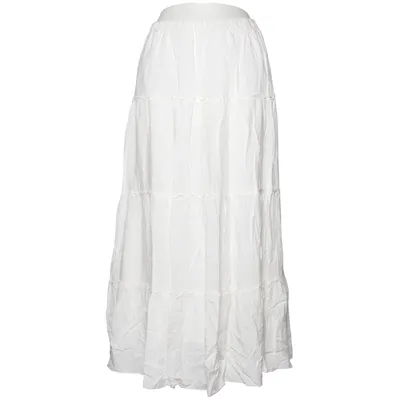 Jupe longue (Blanc) de Brandy Melville Viscose