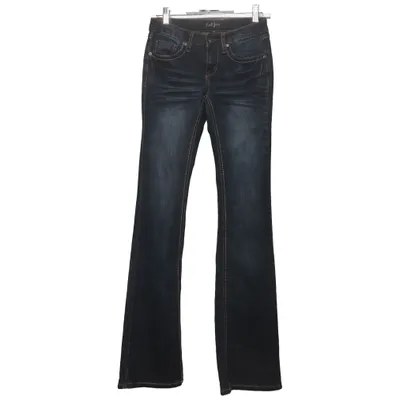 Spijkerbroek (Blauw) van Earl Jean Katoen, Elastaan, Polyester