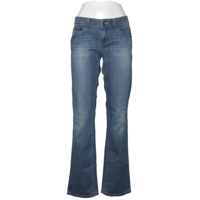 Jeans (Blå) fra ESPRIT Denim Bomuld, Elastan