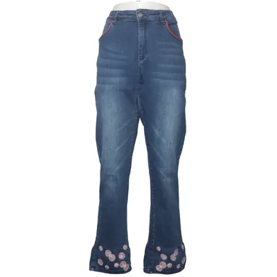 Jeans (Blå, Flerfärgad) från Aprico Bomull, Elastan, Polyester