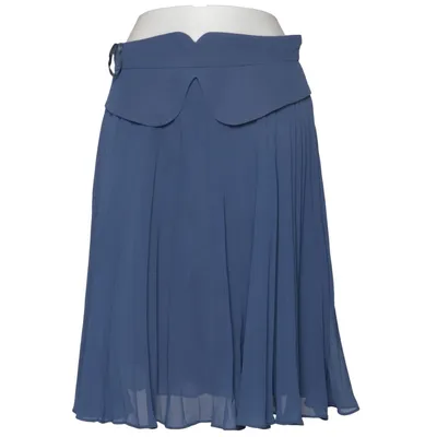 Jupe (Bleu) de Reiss Acétate, Polyester