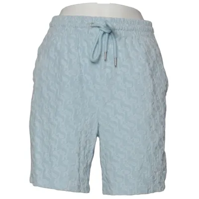 Short de jogging (Bleu) de Sean John Coton, Polyester