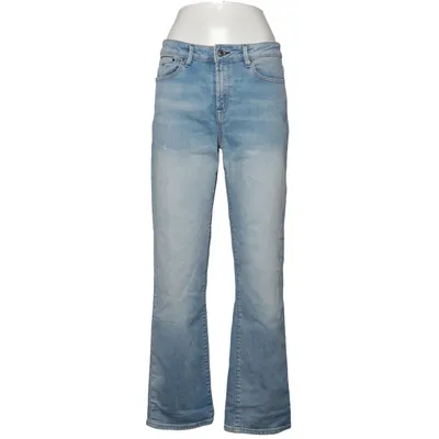 Jeans (Blau) von Denham Baumwolle, Elasthan, Leder, Polyester