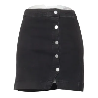 Jupe en jean (Side Button Denim Skirt) de Donna Romina x NA-KD Coton, Élasthane