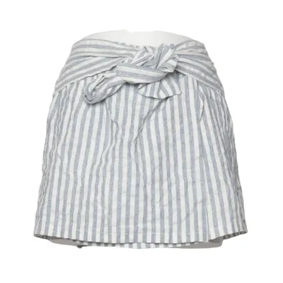 Jupe portefeuille (Bleu, Blanc) de Hip Gypsy Coton, Polyester