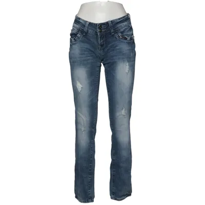 Jeans (Blå) från Blind Date Bomull, Elastan, Polyester, Viskos