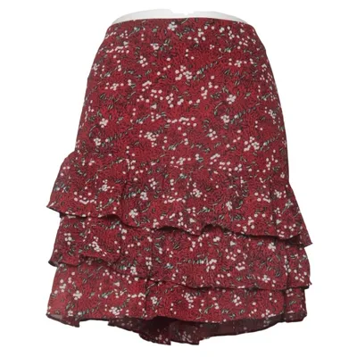 Jupe (Rouge, Multicolore) de RockeeWitter Polyester, Viscose