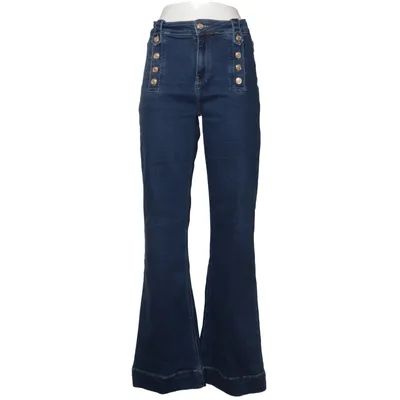 Jeans (Blå) fra V Milano Bomuld, Elastan, Polyester, Viscose