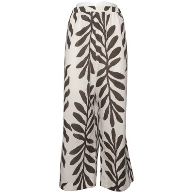 Palazzobukser (Hvid, Brun) fra Primark