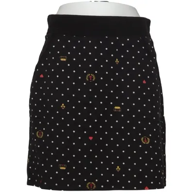 Skirt (Black, Multicolored) from Blutsgeschwister Cotton, Elastane