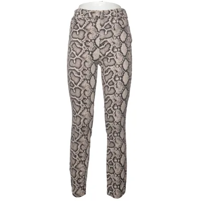 Pants (Beige, Black) from Zara Trafaluc Denim Collection Cotton, Elastane