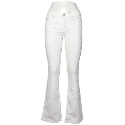 Jean (Blanc) de 7 for All Mankind Coton, Élasthane, Lyocell