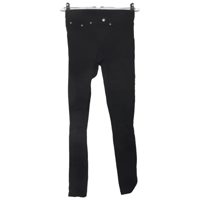 Treggings (Noir) de Hue Coton, Élasthane