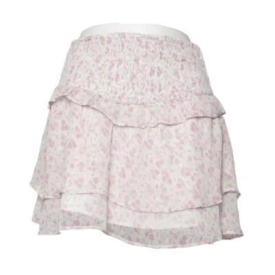 Nederdel (Hvid, Pink, Grøn) fra Gina Tricot Genanvendt polyester