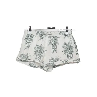 Pajama shorts (White, Green) from Desmond & Dempsey Cotton