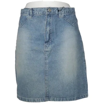 Jeanskjol (Blå) från One Way Bomull