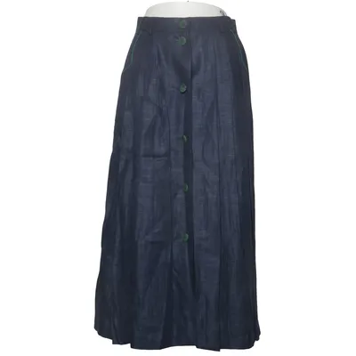 Jeansnederdel (Blå) fra Lodenfrey Linned, Viscose