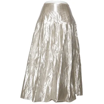 Kjol (Silverfärgad) från Luisa Cerano Bomull, Polyester