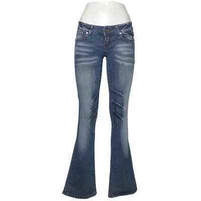 Jeans (Blå) från Se Yoo Bomull, Elastan