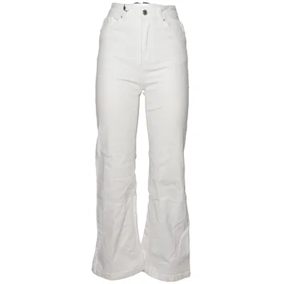 Jeans (Hvid) fra Queen Hearts Bomuld, Elastan