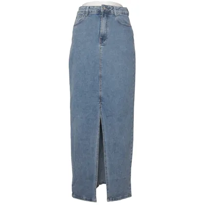 Jeanskjol (Blå) från Hello Miss Bomull, Elastan