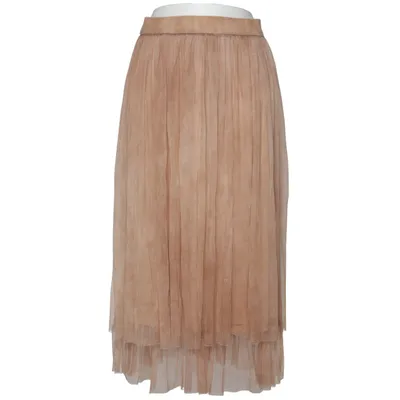 Tulle skirt (Beige) from Selected Touch Polyester, Viscose