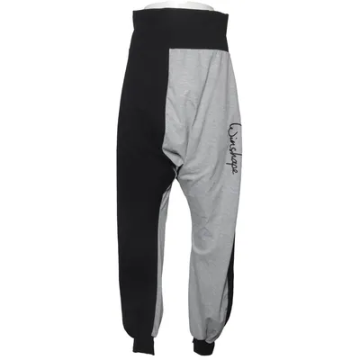Haremshose (Schwarz, Grau) von Winshape Baumwolle, Elasthan