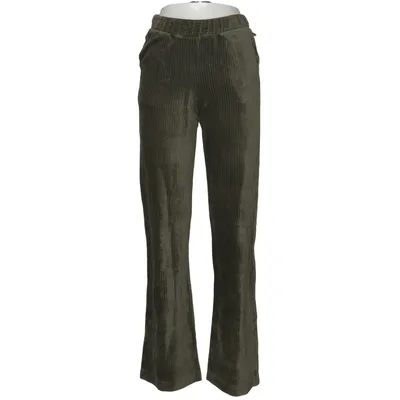 Corduroy pants (Green) from River Woods Cotton, Elastane, Polyester