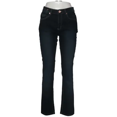 Spijkerbroek (Blauw) van Denim & Co Katoen, Elastaan