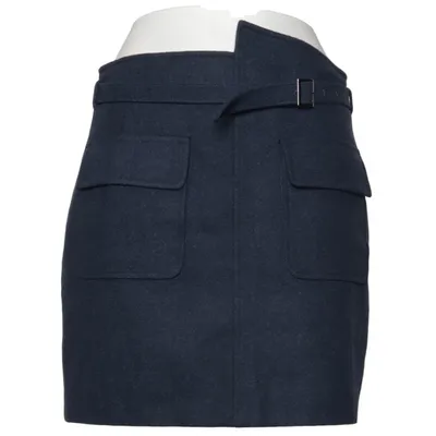 Jupe (Bleu) de RUE Acrylique, Coton, Polyester, Viscose