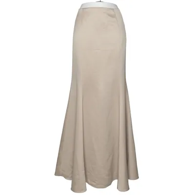 Jupe longue (Beige) de Jake*s Acétate, Polyester