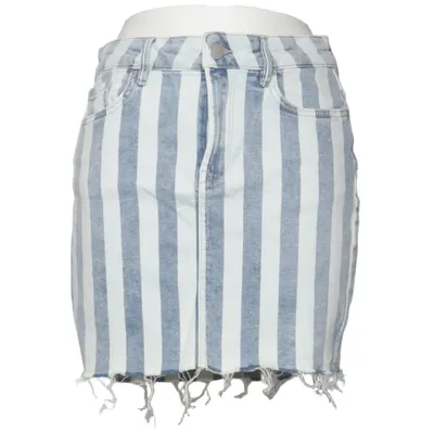 Denim skirt (Stripe Skirt Blue) from Costes Denim Cotton, Elastane