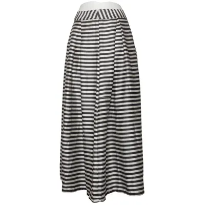 Jupe (Noir, Blanc) de Mimosa Élasthane, Polyester