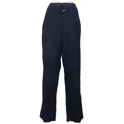 Broek (Blauw) van H&M+ Linnen, Viscose, Katoen