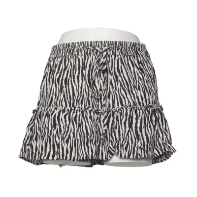 Skirt (Black, White) from Zara Polyester