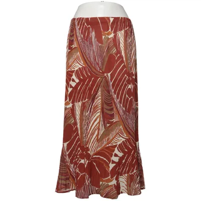 Maxi rok (Bruin, Wit, Meerkleurig) van Devernois Polyester